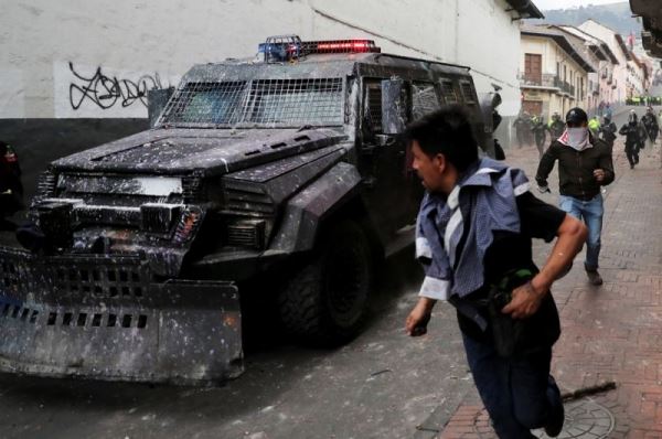 В Эквадоре демонстранты решили начать диалог с президентом