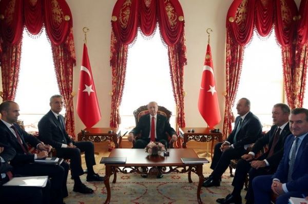 В Стамбуле состоялись переговоры Эрдогана и Столтенберга